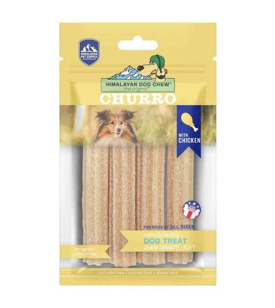 Himalayan Pet Supply Yaky Churro Chicken Flavor Dog Treats (Soft Density)