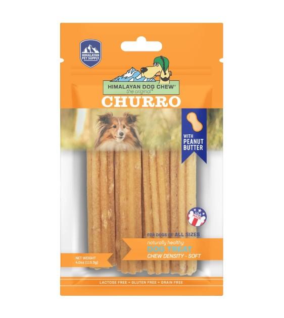 Himalayan Pet Supply Yaky Churro Peanut Butter Flavor Dog Treats (Soft Density)