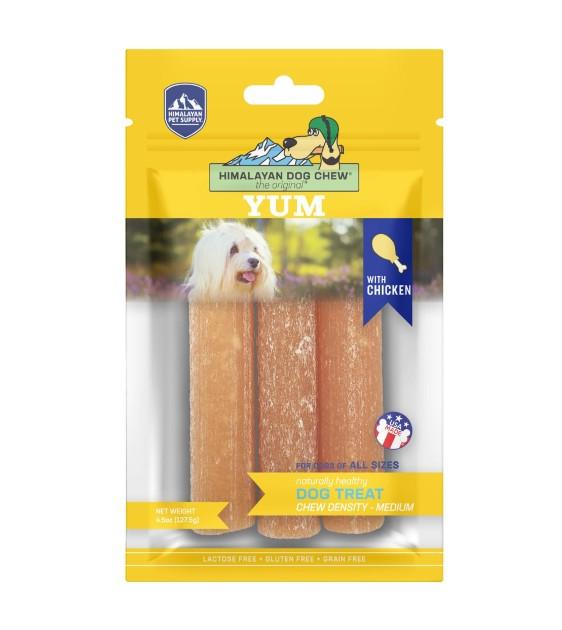 Himalayan Pet Supply Yaky Yum Chicken Flavor Dog Treats (Medium Density)