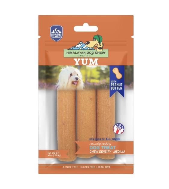 Himalayan Pet Supply Yaky Yum Peanut Butter Flavor Dog Treats (Medium Density)