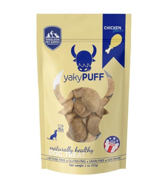 Himalayan Pet Supply Yaky Puff Chicken Dog Treats