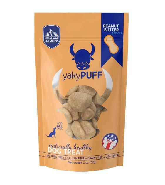 Himalayan Pet Supply yakyPUFF Peanut Butter Flavor Dog Treats