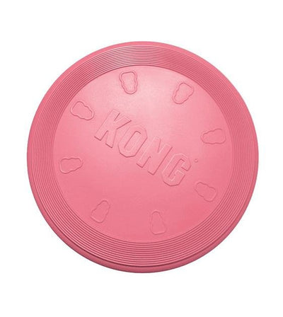 KONG Puppy Flyer Dog Toy (Assorted Colours) - pink