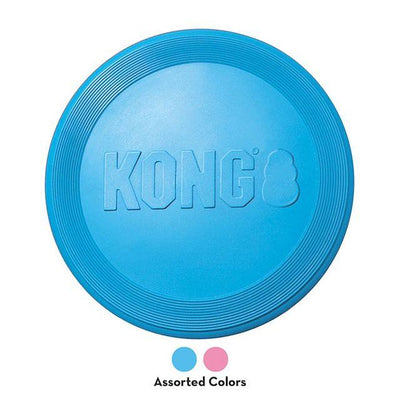KONG Puppy Flyer Dog Toy (Assorted Colours) - Blue