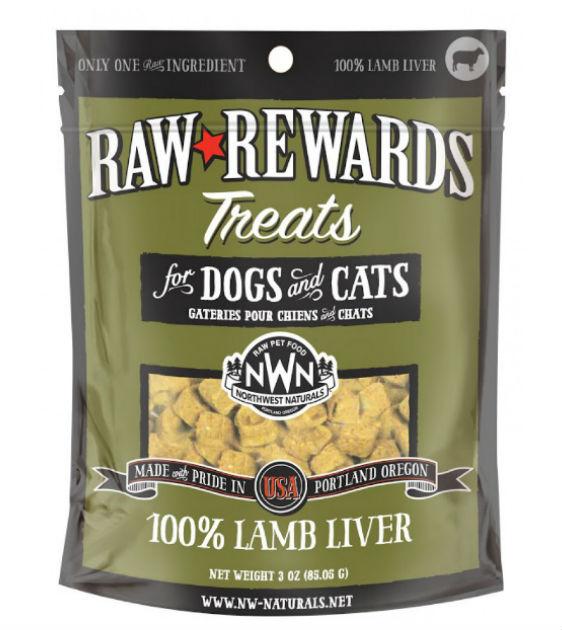 Northwest Natural's Freeze Dried Lamb Liver Cat & Dog Treats