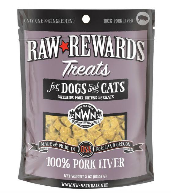 Northwest Natural's Freeze Dried Pork Liver Cat & Dog Treats