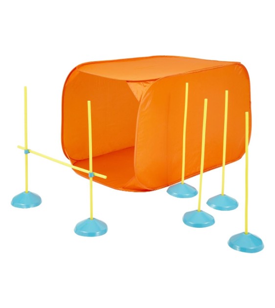 Outward Hound Zip & Zoom Indoor Agility Kit for Dogs