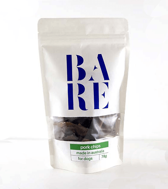 BARE Australian Premium Pork Chips Dog Treats
