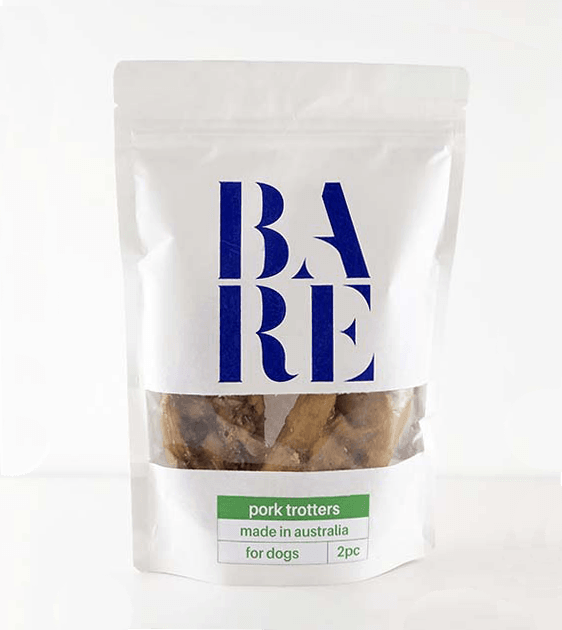 BARE Australian Premium Pork Trotters Dog Treats