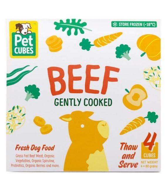 PetCubes Cooked Dog Food (Beef)