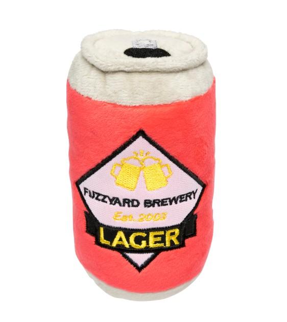 FuzzYard Can Of Beer Dog Plush Toy