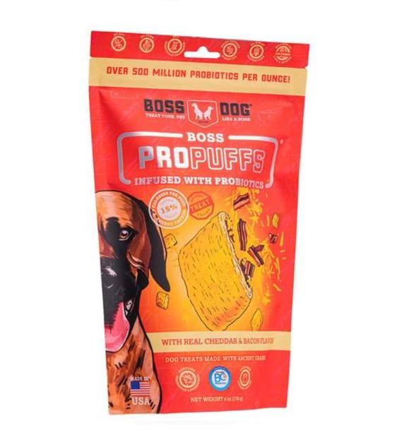 Boss Dog Propuffs Cheddar & Bacon Dog Treats