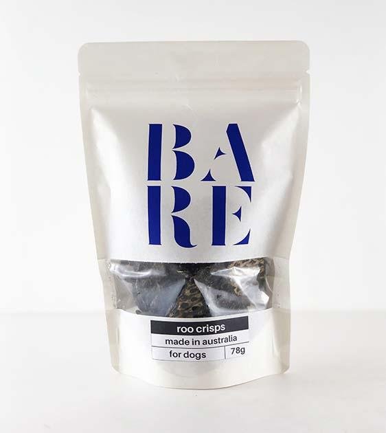 BARE Australian Premium Roo Crisps Dog Treats