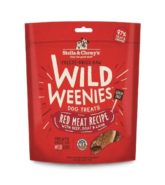 Stella & Chewy’s Wild Weenies (Red Meat) Freeze Dried Dog Treats