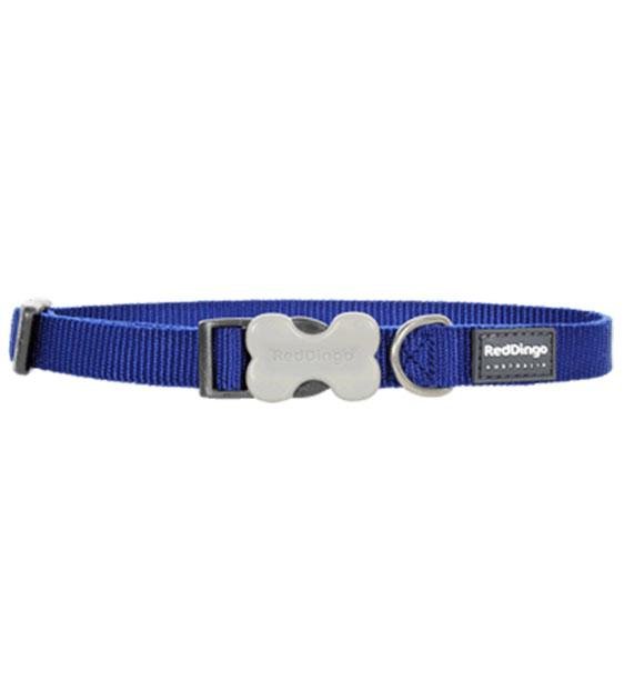 Red Dingo Classic Dog Collar (Dark Blue)