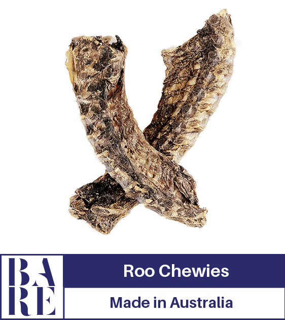 BARE Australian Premium Roo Chewies Dog Treats