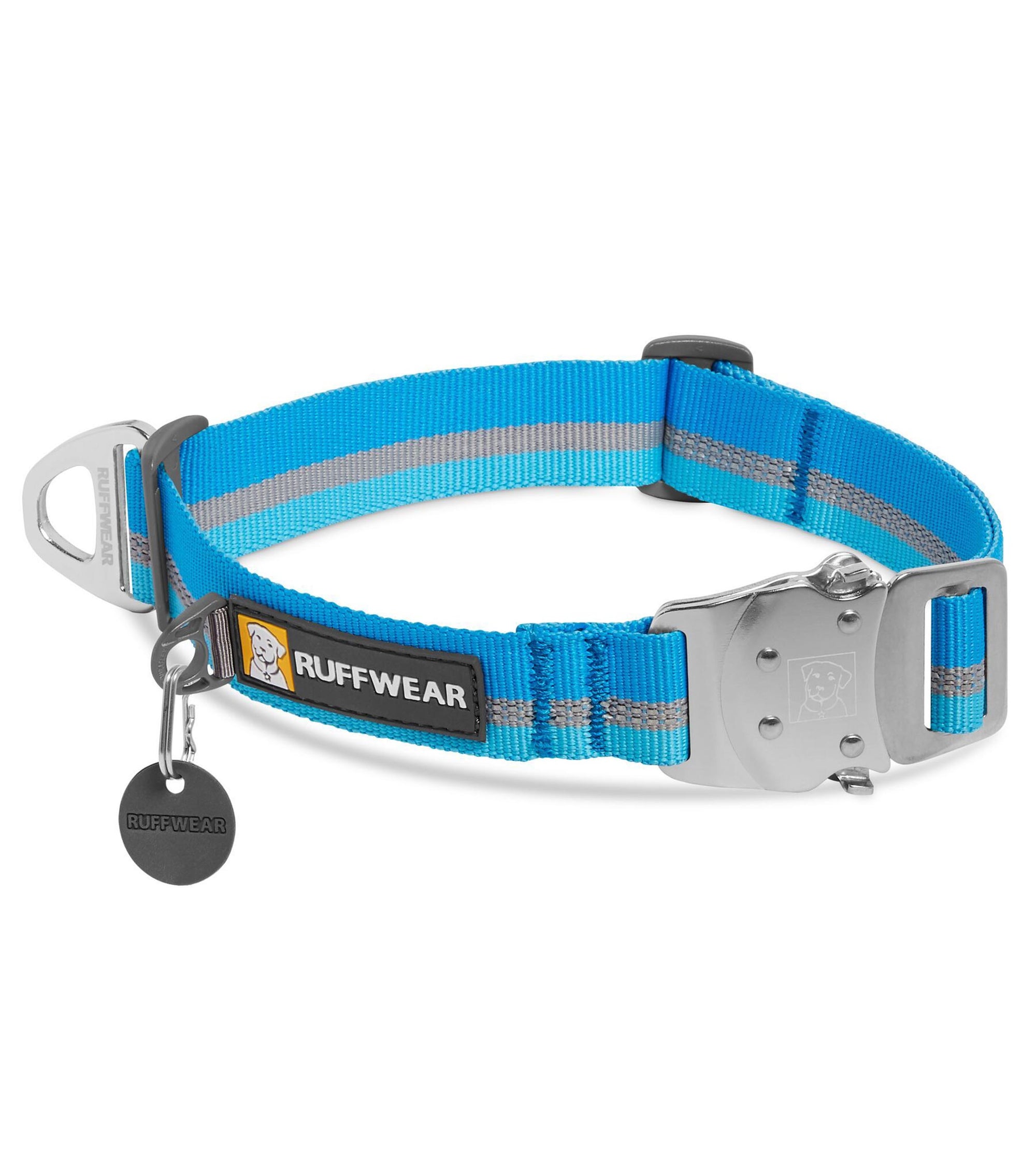Ruffwear Top Rope⢠Reflective Ballasted Dog Collar (Blue Dusk)