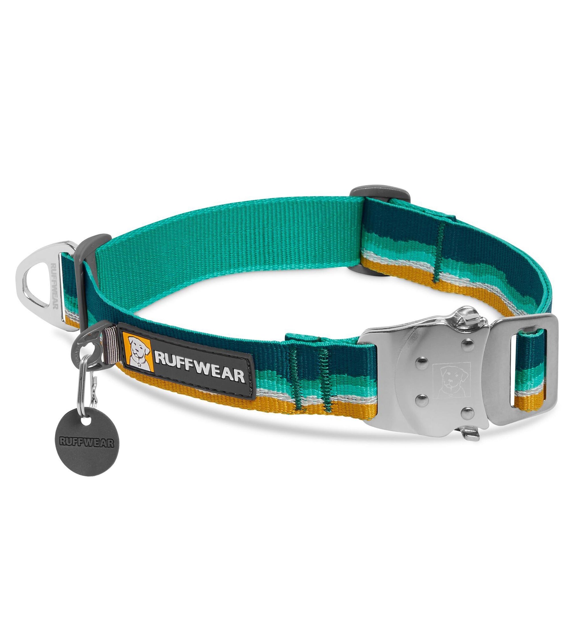 Ruffwear Top Rope™ Reflective Ballasted Dog Collar (Seafoam)