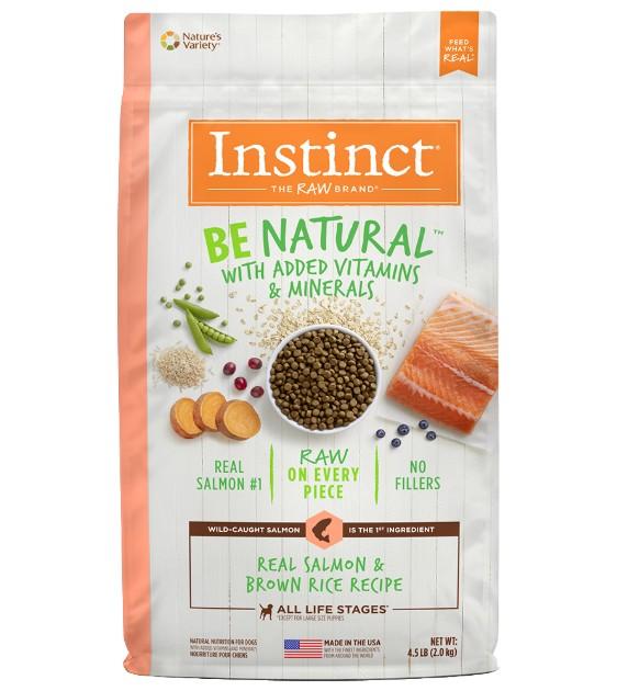 Instinct Be Natural Real Salmon & Brown Rice Recipe Dry Dog Food