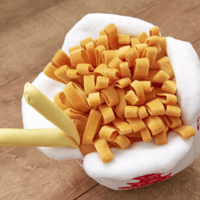 $18 ONLY: BarkShop Chow Chew Mein Dog Plush Toy