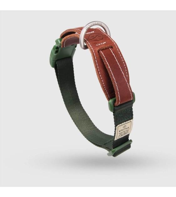 Sputnik Nylon (Green) Dog Collar