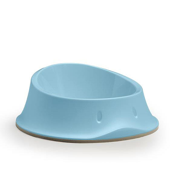 Stefanplast Anti-Slip Chic Cat & Dog Bowl (Caribbean Blue)