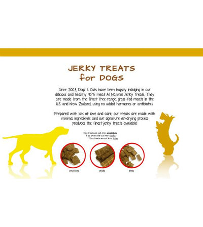The Real Meat Company All Natural Lamb & Venison Recipe Jerky Dog Treats