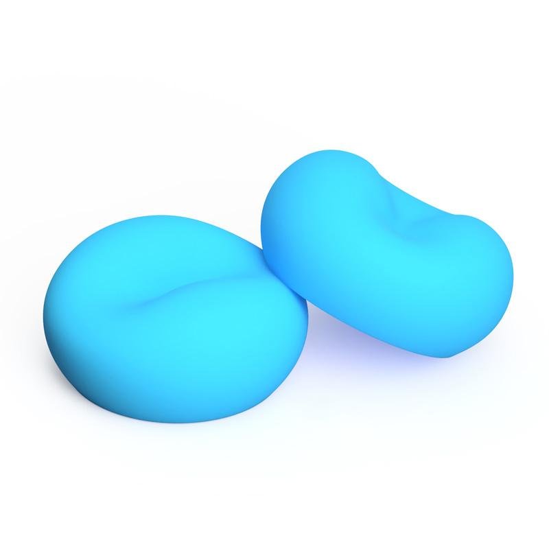 Wickedbone Automatic and Intelligent Interactive Dog Toy (Accessories - Tires) - Blue