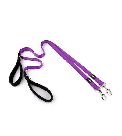 Loyal.D Fix.D Comfort Purple Dog Leash (Fleece Handle)