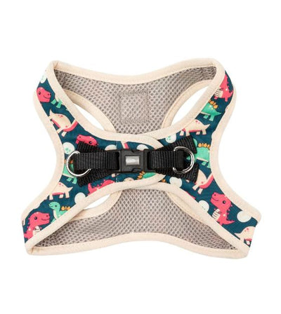 FuzzYard Dinosaur Land Step-In Dog Harness