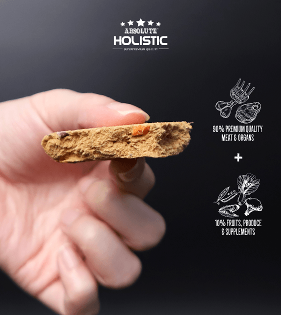 Absolute Holistic Freeze Dried Raw Patties Dog Food
