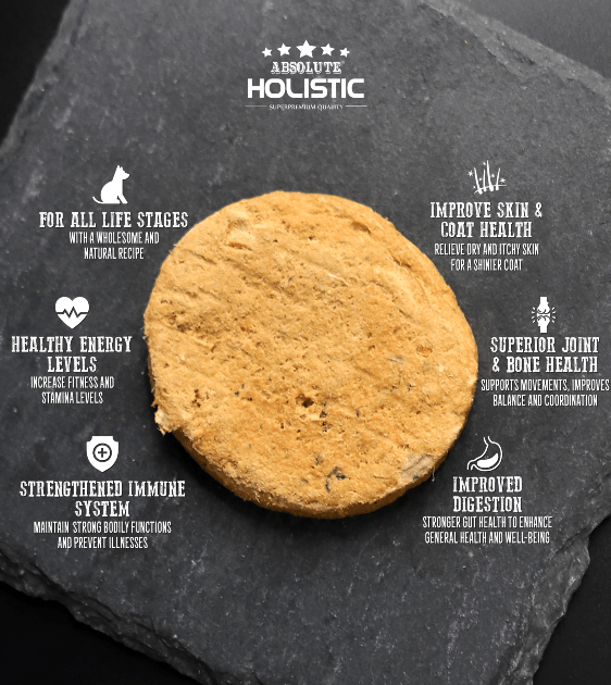 Absolute Holistic Freeze Dried Raw Patties Dog Food