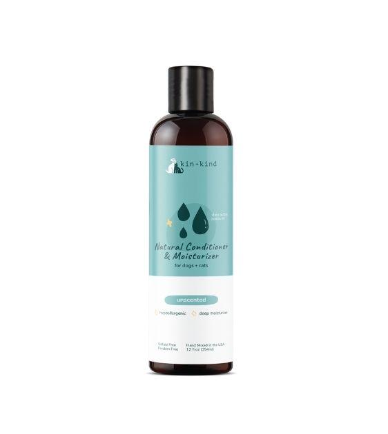 Kin+Kind Unscented Natural Conditioner & Moisturizer for Dogs & Cats