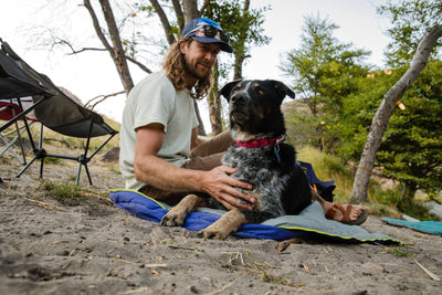 Ruffwear Flat Out™ Patterned Dog Collar (Oceanic Distortion)
