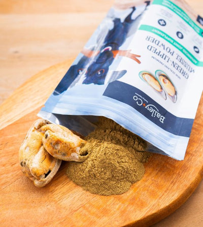 Bailey+Co New Zealand Freeze Dried Advanced Joint Supplement (Green-Lipped Mussel Powder) - Good Dog Peopleā¢