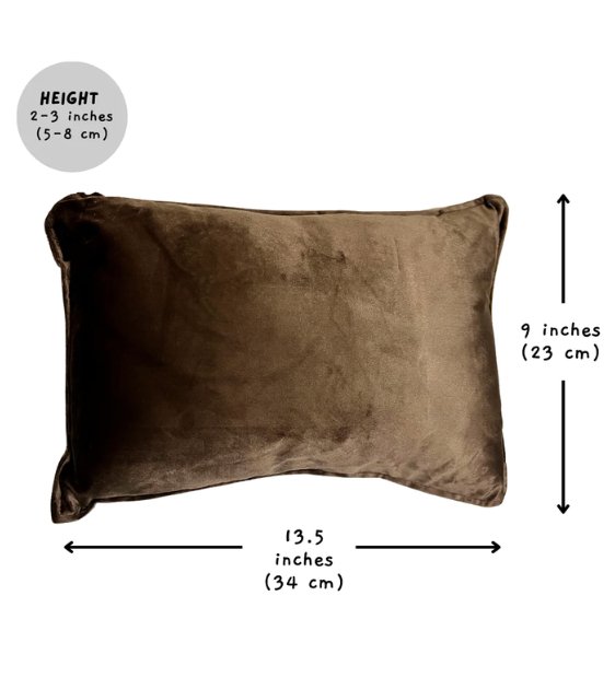 Big Borky Dog Head Pillow (Choco Brown) - Good Dog Peopleā¢