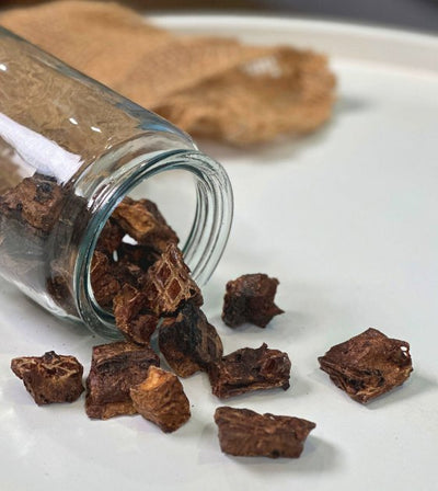 Boneve Earthmade Free-Range Grass-Fed Venison Lung Air-Dried Dog Treats - Good Dog Peopleā¢