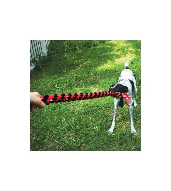 KONG Signature Rope Double Ring Tug Dog Toy