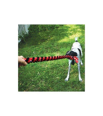 KONG Signature Rope Dual Knot with Ball Dog Toy