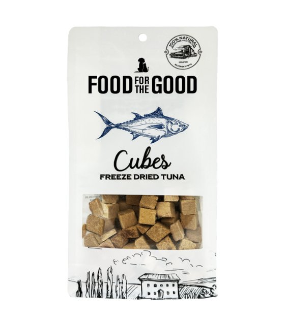 Food For The Good Freeze Dried Tuna Cubes Cat & Dog Treats - Good Dog Peopleā¢