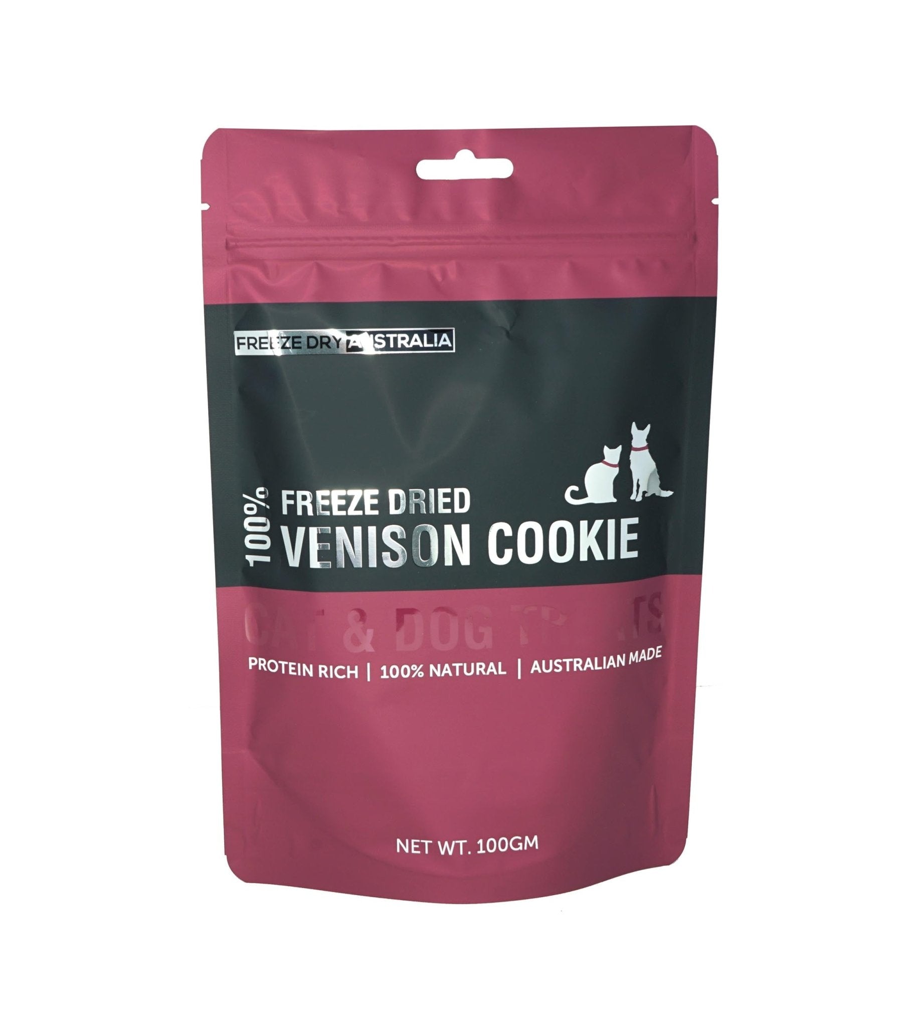 Freeze Dry Australia Venison Cookie Freeze Dried Cat & Dog Treats - Good Dog People™