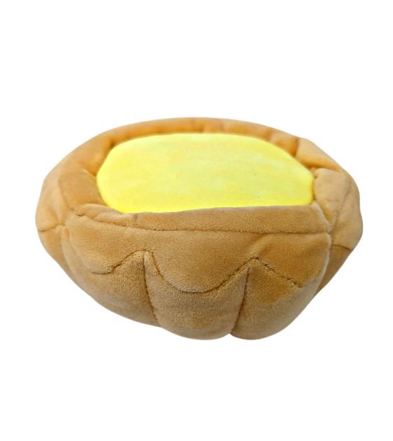 Furball Collective Squeakie Dog Toy (Egg Tart) - Good Dog People™