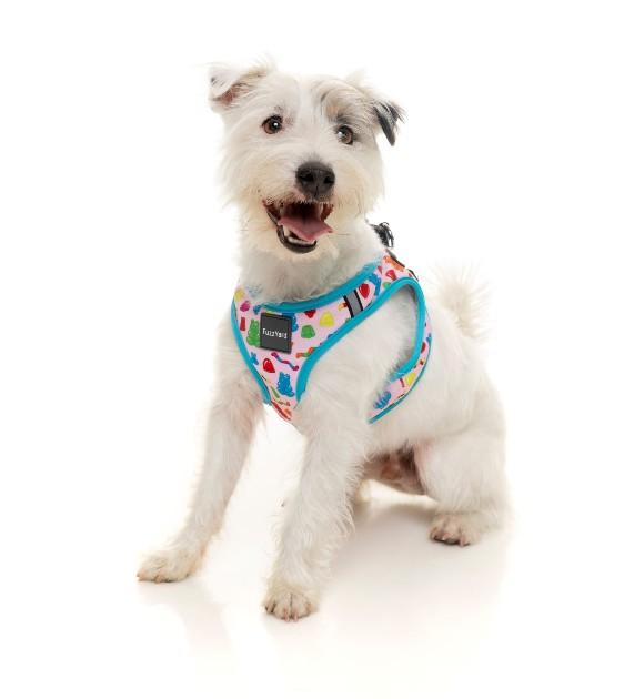 FuzzYard Jelly Bears Step-in Dog Harness