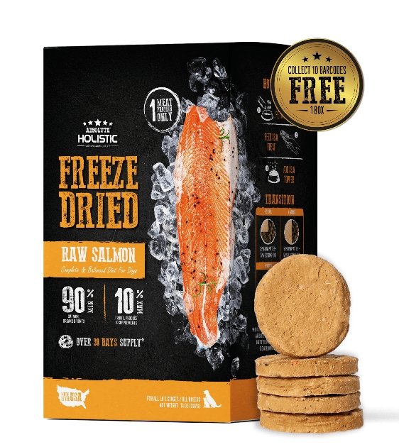 GIFT WITH PURCHASE >$99: Absolute Holistic Freeze Dried Patties Dog Food (Random Flavour Trial Pack x 1) - Good Dog Peopleâ˘