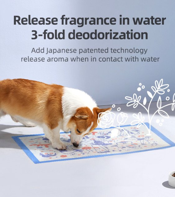Honeycare Petrichor (Water-Contact Fragrance) Dog Pee Pads - Good Dog People™