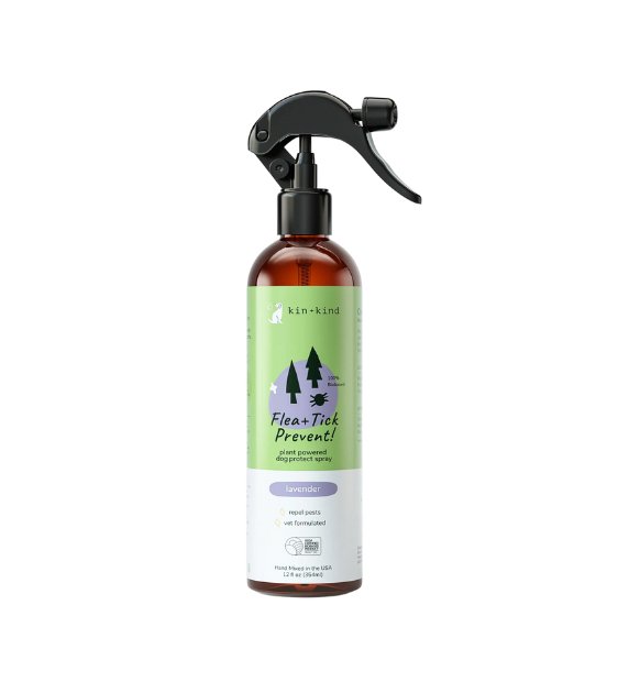 Kin+Kind Flea & Tick Lavender Natural Spray for Dogs - Good Dog Peopleā¢