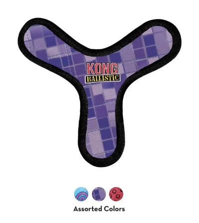 Kong Ballistic Boomerang Dog Toy (Assorted Colours) - Good Dog Peopleā¢