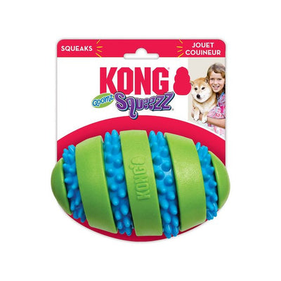 KONG Squeezz Goomz Football Dog Toy - Good Dog Peopleā¢
