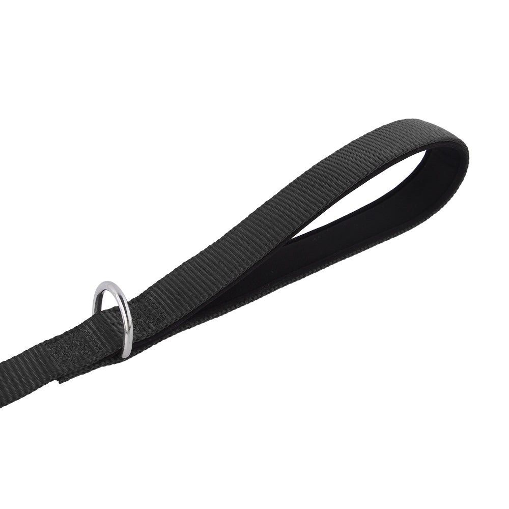 Loyal.D Fix.D Comfort Black Dog Leash (Neoprene Handle) - Good Dog Peopleā¢
