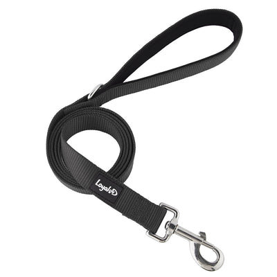 Loyal.D Fix.D Comfort Black Dog Leash (Neoprene Handle) - Good Dog Peopleā¢